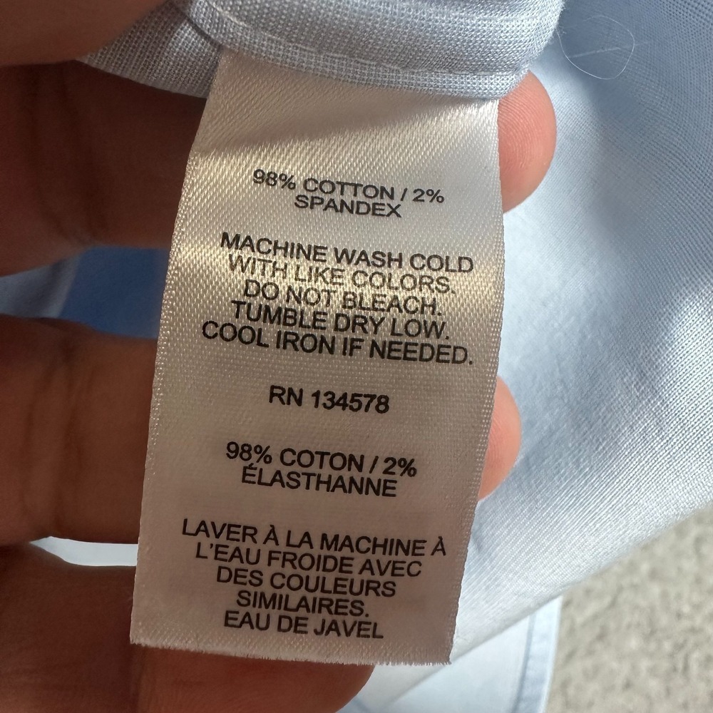 Vineyard Vines by Shep and Ian Whale Shirt • Men's XL Blue Button Up Oxford EUC - Picture 12 of 13